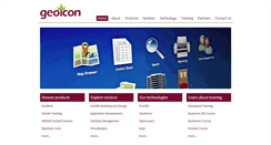 Desktop Screenshot of geoicon.com